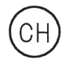 円の中にCHの字がある図記号