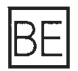 四角の中にBEの字の図記号