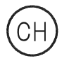 円の中にCHの字